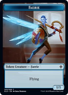 Faerie Token card from Throne of Eldraine