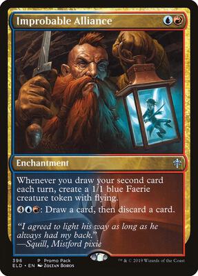 Improbable Alliance card from Promo Pack: Throne of Eldraine