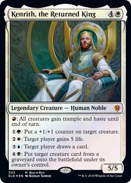 Kenrith, the Returned King card from Buy-A-Box Promos