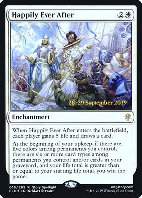 Happily Ever After card from Prerelease Cards