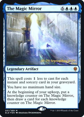 The Magic Mirror card from Prerelease Cards