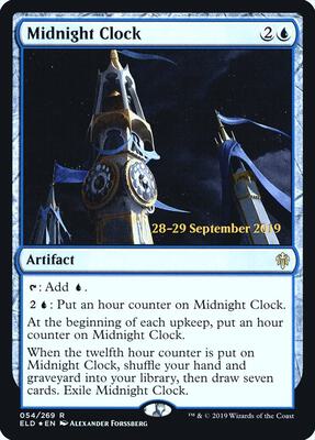 Midnight Clock card from Prerelease Cards