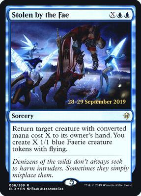 Stolen by the Fae card from Prerelease Cards