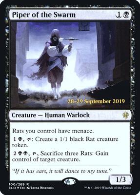 Piper of the Swarm card from Prerelease Cards