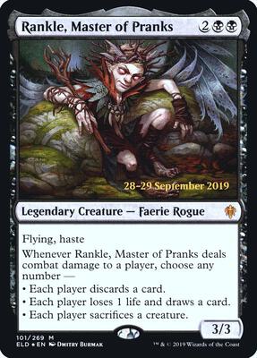Rankle, Master of Pranks card from Prerelease Cards