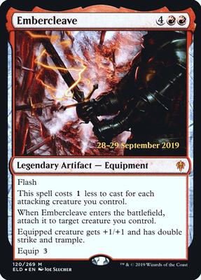 Embercleave card from Prerelease Cards