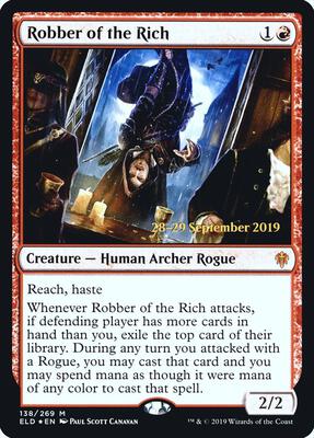 Robber of the Rich card from Prerelease Cards