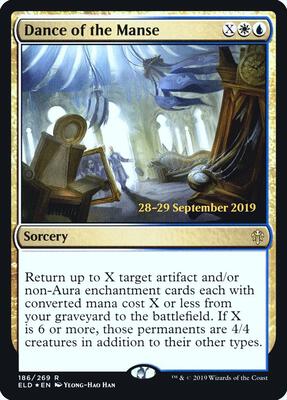 Dance of the Manse card from Prerelease Cards