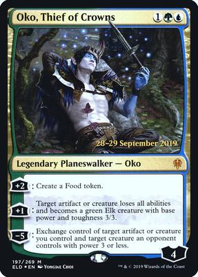 Oko, Thief of Crowns card from Prerelease Cards