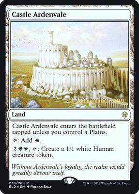 Castle Ardenvale card from Prerelease Cards