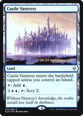 Castle Vantress card from Prerelease Cards