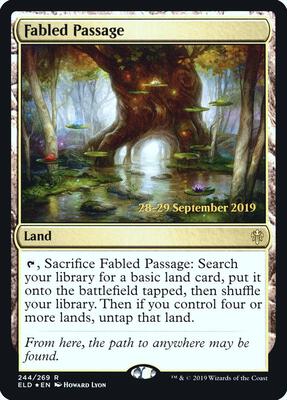 Fabled Passage (ELD) card from Prerelease Cards