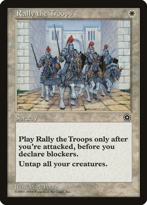 Rally the Troops card from Portal Second Age