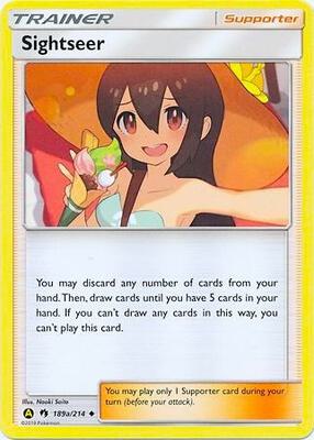 Sightseer - 189a/214 card from Alternate Art Promos
