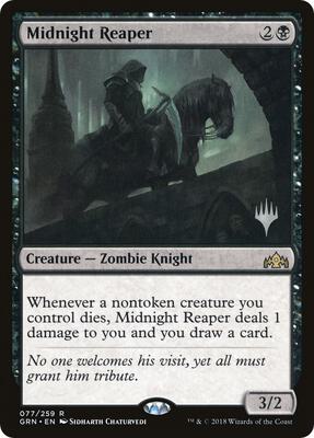 Midnight Reaper card from Promo Pack: Throne of Eldraine