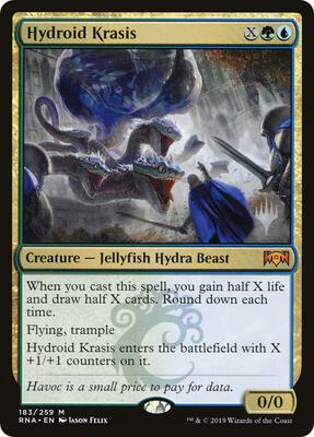 Hydroid Krasis card from Promo Pack: Throne of Eldraine