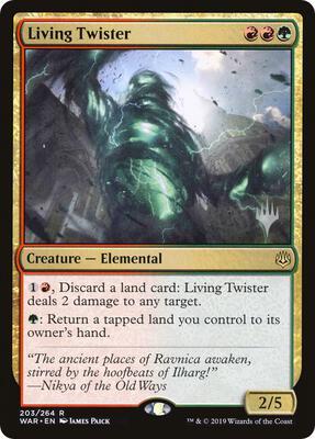 Living Twister card from Promo Pack: Throne of Eldraine