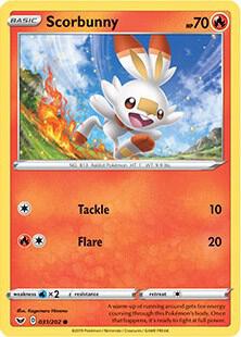 Scorbunny - 031/202 (Premium Collection) card from Miscellaneous Cards & Products