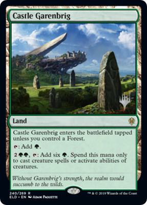 Castle Garenbrig card from Promo Pack: Throne of Eldraine