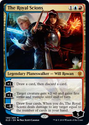 The Royal Scions card from Promo Pack: Throne of Eldraine