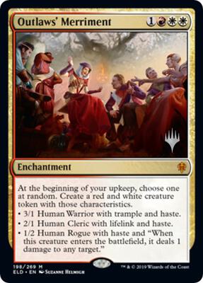 Outlaws' Merriment card from Promo Pack: Throne of Eldraine