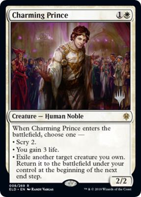 Charming Prince card from Promo Pack: Throne of Eldraine