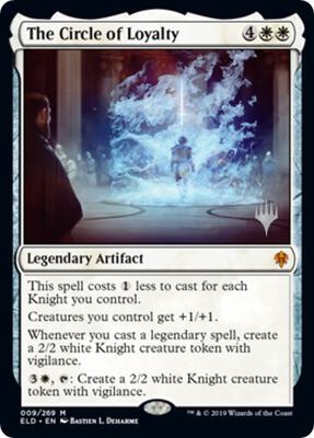 The Circle of Loyalty card from Promo Pack: Throne of Eldraine