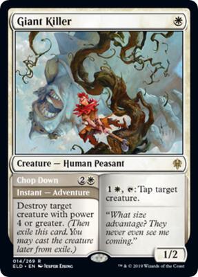Giant Killer card from Promo Pack: Throne of Eldraine
