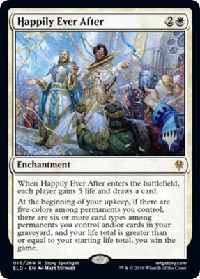 Happily Ever After card from Promo Pack: Throne of Eldraine