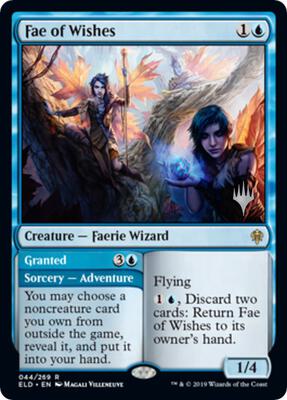 Fae of Wishes card from Promo Pack: Throne of Eldraine