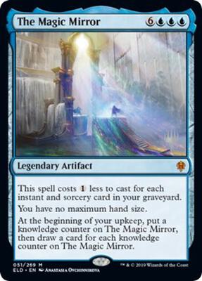 The Magic Mirror card from Promo Pack: Throne of Eldraine