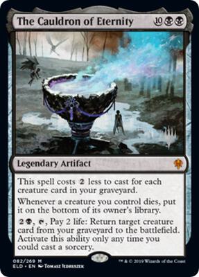 The Cauldron of Eternity card from Promo Pack: Throne of Eldraine
