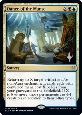 Dance of the Manse card from Promo Pack: Throne of Eldraine