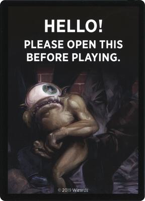Corpse Knight Reminder Card (Knights' Charge Brawl Deck) card from Unique and Miscellaneous Promos