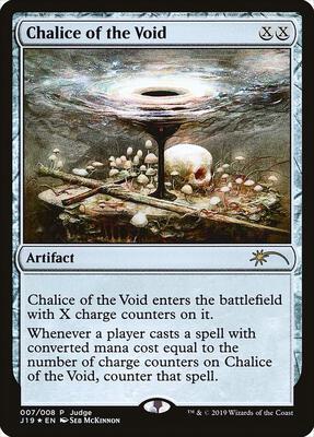 Chalice of the Void card from Judge Promos