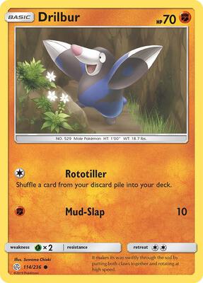 Drilbur card from SM - Cosmic Eclipse