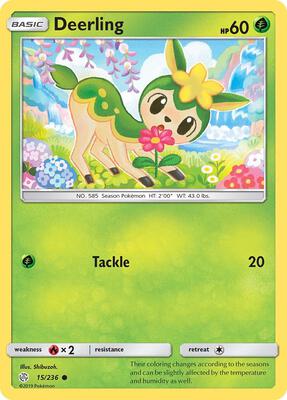 Deerling card from SM - Cosmic Eclipse