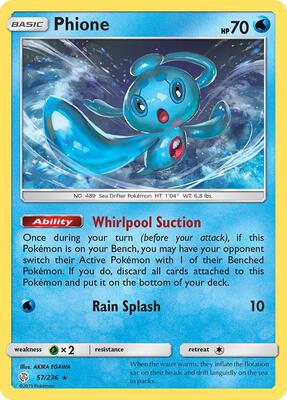 Phione card from SM - Cosmic Eclipse