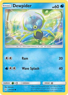 Dewpider card from SM - Cosmic Eclipse