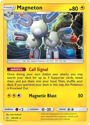 Magneton card from SM - Cosmic Eclipse