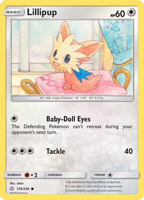 Lillipup card from SM - Cosmic Eclipse