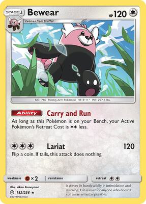 Bewear card from SM - Cosmic Eclipse