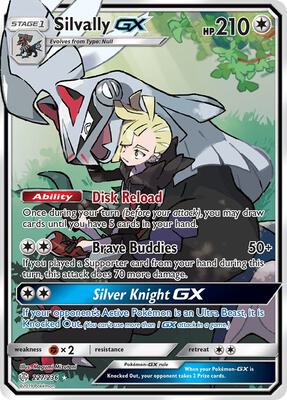 Silvally GX (Full Art) card from SM - Cosmic Eclipse