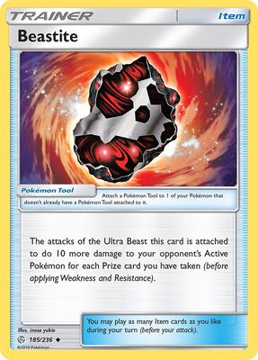 Beastite card from SM - Cosmic Eclipse