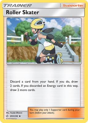 Roller Skater card from SM - Cosmic Eclipse