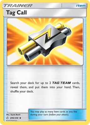 Tag Call card from SM - Cosmic Eclipse