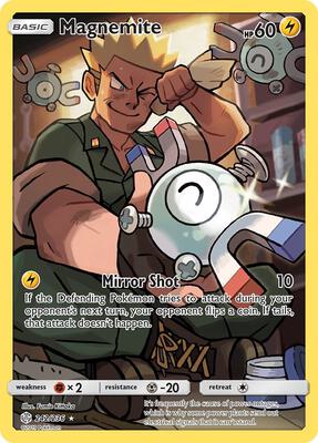 Magnemite (Secret) card from SM - Cosmic Eclipse