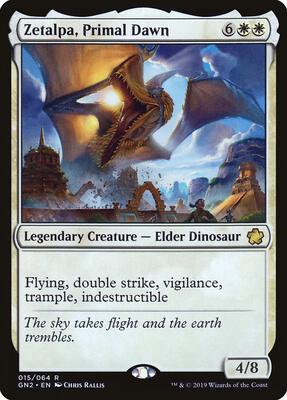 Zetalpa, Primal Dawn card from Magic Game Night 2019