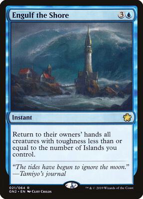 Engulf the Shore card from Magic Game Night 2019