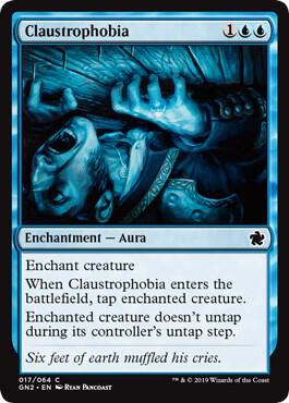 Claustrophobia card from Magic Game Night 2019